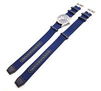 Nylon Army G10 Khaki Field Watch Strap Compatible with Hamilton Military Leather Nylon 20 22 mm Green Black Sand Blue Grey Vintage, blue, 20mm, Born