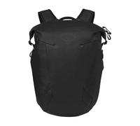 Nylon Backpack with Top Zip Closure, male, Osprey, Backpacks, Black, ONE SIZE, Bags ONE SIZE