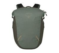 Nylon Backpack with Top Zip Closure, male, Osprey, Backpacks, Green, ONE SIZE, Bags ONE SIZE