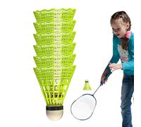 Nylon Badminton Shuttlecocks Badminton Feather Shuttlecocks Badminton Shuttle Practice Badminton Practice Nylon Training Shuttlecocks Outdoor Outdoor Shuttles Studies Gyms Playgrounds