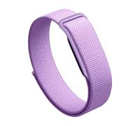 Nylon Band for Fitbit Air | Adjustable Woven Nylon Strap Bands | Replacement Breathable Sport Straps | Anti-Sweat Armband Wristband For Screenless Fitness Tracker (1, Purple)