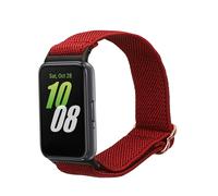 kwmobile Nylon Band Compatible with Samsung Galaxy Fit 3 - Band Replacement Strap for Fitness Tracker - Red