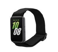 kwmobile Nylon Band Compatible with Samsung Galaxy Fit 3 - Band Replacement Strap for Fitness Tracker - Black