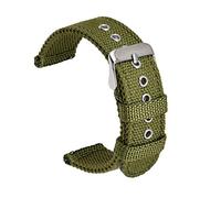 Nylon Band Strap 18mm/20mm/22mm/24mm Bracelet Watchband Watch Replacement Strap Watch Accessories, Army Green, 18mm