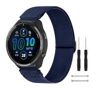 Nylon Bands Compatible with Garmin Forerunner 970 Watch Band/Forerunner 965 Watchband, Soft Farbic Strap Adjustable Loop for Forerunner 955/Forerunner 945/935/Instinct 3 45mm/Instinct 2/1 Men Women