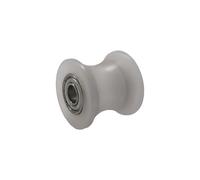 Nylon Bearing Roller Replacement Track Wheel Guide Roller Door Window Sliding Door Mechanical Pulley U Grooves Guide Wheel