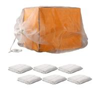 Nylon Bee Carrier - Breathable Mesh Protective Sack | Drawstring Enclosure Packing Net Bag for Hive Transport Beekeeping Equipment Stinging Prevention Use