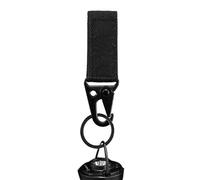 Nylon Belt Keychain Carabiner - Outdoor Camp Webbing Hanger | Multi-Functional Organizer Water Bottle Flashlight Hook for Hiking, Camping