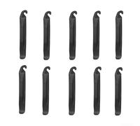 Nylon Bike Tire Levers, Repair Tool with Spoke Hook, Safe Rim Protection for Mountain Road Bicycle Maintenance, Black(B)