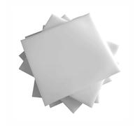 Nylon Board, 6mm to 15mm Polyamide Plate PA Sheet White Nylon Board Mould Plank Insulation Material DIY Tool High Strength Plastic(15x100x100mm 1pc)