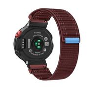 Nylon Bracelets for Garmin Forerunner 235/230/220/620/630/735XT Wristband, Breathable Fabric Adjustable Sports Strap for Men Women Replacement Strap with Garmin Forerunner 235 Watch Strap (C,M)
