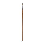 Nylon Bristle Painting Brush Various Head Shape Artist Brush Watercolor Oil Acrylic Artwork Comfortable Long Handle Painting For Acrylic Watercolor