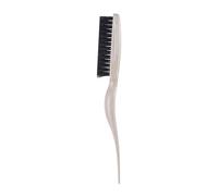 Nylon Bristles Styling Brush Teasing Comb With Rattail Pick For Backcombing Smoothing Edges Controls Volumes Creation