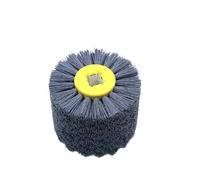 Nylon Brush, Sanding Brushes 1 Pcs 120*100*19mm Nylon Abrasive Wire Drum Polishing Wheel Uso apto para Woodworking Metalworking(P600)