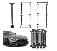 Nylon Cable Tie Buckle for Car - Tool Fasteners Zip Ties Holder | Multifunctional Self-Locking Wire Buckle Zipper Clips for Automotive Bundling Garage Projects Bumper Truck