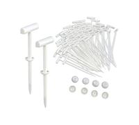 Nylon Cable Tie Buckle, Heavy Duty Nylon Ties Holder, New Multifunctional Cable Tie Buckle for Car Daily Repair Heavy-Duty Self-Locking UV-Resistant Zipper Clips