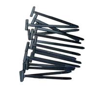 Nylon Cable Tie Buckles, Heavy Duty Self-Locking Zip Ties Buckle Clips, Universal Nylon Cable Ties for Car Fender Trunk Repair and Wire Management, Multiple Pack Options (Black 50pcs)