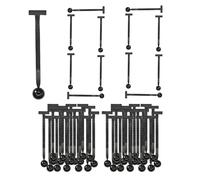 Nylon Cable Ties | 100 Pieces Self-Locking Cable Ties | Multifunctional Wire Stoppers with Snap Closure | for Cars, Garages, Truck Bumper Projects