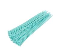 Nylon Cable Ties, 100PCS 3 X 100-200mm 4x150/200 Multicolour Cable Wire Zip Ties Self Locking Nylon Tie(Sky Blue,4x200mm)