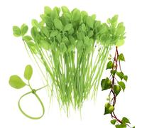 Nylon Cable Ties, Pack of 50 Adjustable Leaf-Shaped Bands - Self-Locking Wire Ties for Plant Decoration | For The Garden, Backyard, Patio, Home, Greenhouse And Garden Design