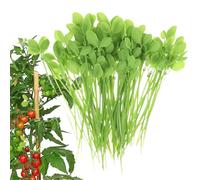 Nylon Cable Ties, Pack of 50 Leaf-shaped Support Bands - Flexible Self-Lacing Cable Ties Made of Nylon | For The Garden, Backyard, Patio, Home, Greenhouse And Garden Design