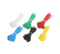 Nylon Cable Ties， Self-Locking Nylon Cable Ties 100 Pcs Multicolor 3x100mm(Brown)