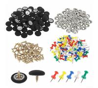 Nylon Car Roof Repair Studs and Buckles Set of 60 for Headliner Fixing Solutions