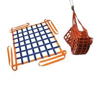 Nylon Cargo Lifting Net - Pallet Cargo Net, Dock Security Tear Resistance Load-Bearing Nets, Lift Net For Industrial Loading and Unloading Tools Garden Climbing Net(1.5 X 1.5M/Mesh 10cm/Load 500kg)