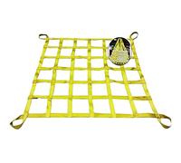 Nylon Cargo Lifting Net - Pallet Garden Climbing Net, Heavy Objects Square Mesh Tear Resistance, Strong Load-Bearing Material Handling Straps(2 X 2M/Mesh 15cm/Load 2.5t)
