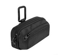 Nylon Carrying Case For Garmin Heart Rate Monitor With Carabiner Sports Storage Bag For Running Headphones