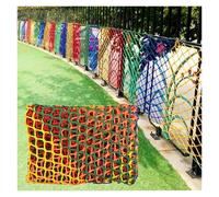 Nylon Child Safety Net Garden Decoration Net Anti Falling Balcony Stair Protection Safety Net Truck Cargo Trailer Netting Mesh Net ZLRBN(10cm mesh,3.3x32.8ft)
