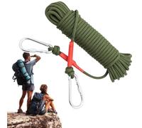 Nylon Climbing Rope - 5m/16ft Outdoor Safety Work Ropes - Outdoor Gear Working Protection For Escape Rescue Survival Parachute Mountaineering Static Climbing