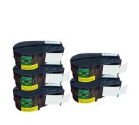 Nylon Cloth Cartridge M21-750-499 Compatible with CHIP Version M210 M211 Handheld Label Printer Labeller Laboratory Maker 2 to 10 Pcs(5pcs M21-750-499)