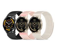 Nylon Compatible with Garmin Venu 3 Venu 2 Watch Band Venu 4 45mm, 22mm Adjustable Farbic Hook&Loop Wristband for for Amazfit Bip 5/Bip 6/GTR 4/3 Pro/3/2/2e/Forerunner 265/255/Vivoactive 4