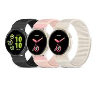 Nylon Compatible with Garmin Vivoactive 5 Vivoactive 6 Watch Band, 20mm Adjustable Farbic Sport Replacement Strap Hook&Loop Wristband for Forerunner 570-42mm/55/165/Venu/Venu Sq/Vivoactive 3