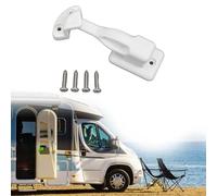Nylon Construction RV Cabinet Latch Lock Providing Durability and Reliability on The Road (White)