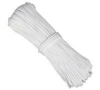 Nylon Cord, 2mm 65.6ft White Blind Cord, Heavy Duty Braided, Cuttable Nylon String for Craft, Picture Hanging, Gift Wrapping, Lift Shade