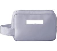 Nylon Cosmetic Bag Makeup Bag for Women Portable Makeup Pouch Waterproof Travel Hanging Organizer Cute Handbags Storage Bag(B-Grey)