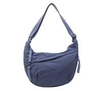 Nylon Crescent Crossbody Bag, Half Moon Large Capacity Shoulder Dumpling Bags Waterproof Sling Slouch Casual Cross Body