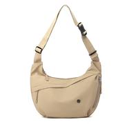 Nylon Crescent Crossbody Luna Bag for Women Men Moon Shoulder Spacious Lightweight Sling Casual Hobo Dumpling Purses, Khaki, 15 x 11 x 3 inches, Nylon Crescent Crossbody Luna Bag