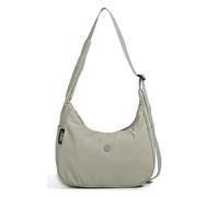 Nylon Crossbody Bag for Women Waterproof Dumpling Purse Casual Shoulder Bag Trendy Hobo Handbag 2025 Lightweight Tote, Beige, M