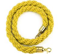 Nylon Crowd Control Rope with Hooks, il Barrier Cord for Queue Management, Durable People Safety Line for Event & Venue nization