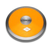 Nylon Discus 1kg, 1kg Discus Track and Field, Suitable for Beginners Girls Discus 1kg 68% Rim Weight, 1 kg Discuses for Sports, Competition & Practice Track Discus, Robust Steel Edge Rims 1K Discuss