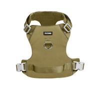 Nylon Dog Harness Upgraded Waterproof Tactical Vest for Small Medium Large Dogs Reflective Dogs Harnesses large dog collar(H,XS)