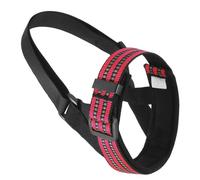 Nylon Dog Muzzle Guard Secure Training Cover for Aggressive Dogs Adjustable Stop Chewing for Public Dog Mouth Guard Small Size