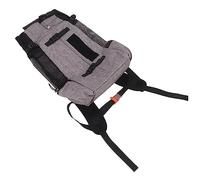Nylon Dog Pet Carrier Backpack, Pet Carrier Bag Dog Travel Carrier with Reflective Strip for Cat Travel, Multipurpose Portable Outdoor Cycling Puppy Sling for Hiking (L)