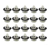 Nylon Door Trim Panel Retainer Clips Compatible With For Mazda 3 5 6 For CX-7 Push Pin Bumper Fender Liner Fastener For Car Exterior Moulding Auto Body Repair Replacement