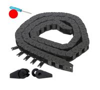 Nylon Drag Chain Wire Drag Efficient Cable Management Cable Chain for Industrial Production Lines Easy Installation Enclosed Track