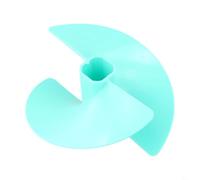 Nylon Drill For Ice Auger Bit 8 Inches with Float Adapter Crafted for Optimal Performance in Cold Weather Conditions (Blue)