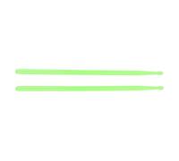 NYLON DRUM STICKS EXERCISE DRUM STICK REPLACEMENT with PORTABLE DRUM RODS for PERCUSSION INSTRUMENT (Grass Green)